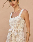 The Enola Tropical Jumpsuit