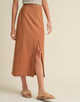 The Eva Linen Skirt
