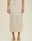 The Eva Linen Skirt