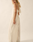 The Evelyn Convertible Halter Jumpsuit