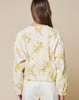 The Felicity Floral Eyelet Jacket