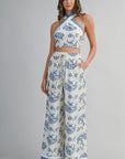 The Florence Halter Top + Pant Set - Sold Separately