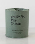 The Frasier Fir, Pine & Cedar Candle by Heirloomed Collection