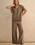 The Freya Lounge Sweater Top + Pant Set - Sold Separately