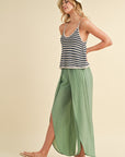 The Freya Striped Flare Cami Top