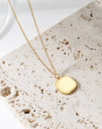 The Jordy Solid Pendant Necklace