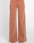 The Genoa Thick Hem Wide Leg Jeans by L.T.J.