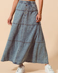 The Gillian Denim Maxi Skirt