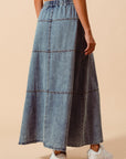 The Gillian Denim Maxi Skirt