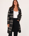 The Ginny Plaid Button Front Cardigan
