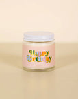The Happy Birthday Colorful Celebration Candle by JaxKelly