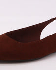 The Adele Almond Toe Slingback Flats
