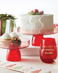 The Holiday Survival Wine Glass