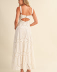 The Bellara Embroidered Cutout Dress