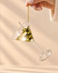 The Dirty Martini Glass Ornament