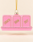 The Mahjong Tile Glass Ornament
