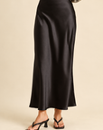 The Morgana Satin Maxi Skirt