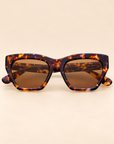The Gia Tortoise Acetate Cat Eye Sunglasses