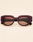 The Frankie Chocolate Acetate Cat Eye Sunglasses