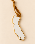 The San Diego California Porcelain Ornament