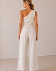 The Ciel Linen Top + Pant Set - Sold Separately
