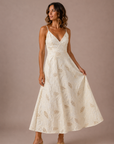 The Inara Embroidered Maxi Dress