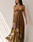 The Nevara Floral Twist Dress