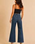 The Raley Patch Pocket Wide Leg Jeans