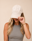 The La Jolla Monochromatic Embroidered Baseball Cap