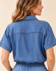 The Kelsey Tencel Twist Top