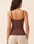 The Rue Chocolate Tank Top