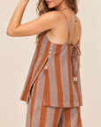 The Rio Striped Top + Pant Set - Sold Separately