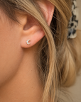 The Star + Moon Studs by SALT by Sarah Curtis