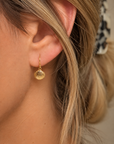 The Scallop Seashell Hook Earrings by SALT by Sarah Curtis
