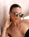 The Jasper Milky Tortoise Acetate Sunglasses