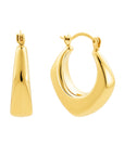 The Jemma Square Chunky Hoop Earrings