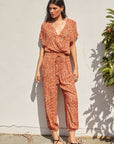 The Jesenia Paisley Floral Jumpsuit