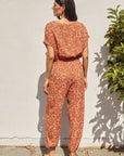 The Jesenia Paisley Floral Jumpsuit