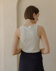 The Judd Heather Grey Basic Cotton Tank