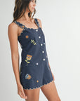 The Juniper Embroidered Romper