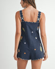 The Juniper Embroidered Romper