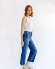 The Colette Utility Wide Leg Jeans
