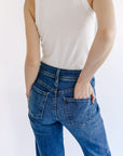 The Colette Utility Wide Leg Jeans