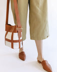 The Brynn Saddle Vegan Shoulder Bag