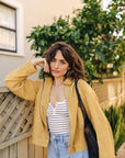 The Hayden Mustard Cord Jacket