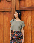 The Posie Floral Mini Skirt