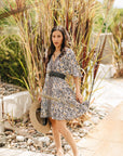 The Ophelia Lace Trim Mini Dress