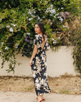 The Cherie Floral Midi Dress