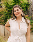 The Penelope Striped Midi Dress