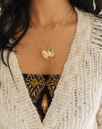 The Brass Butterfly Locket